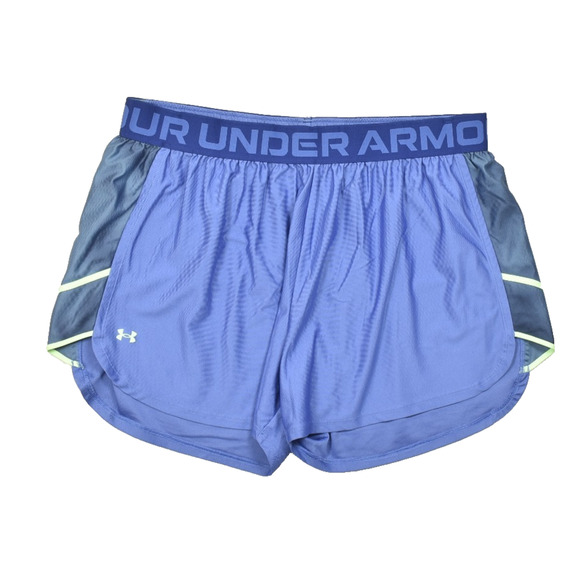 Under Armour Women's Loose Fit Running Athletic Shorts Size 2X Blue - Picture 1 of 8